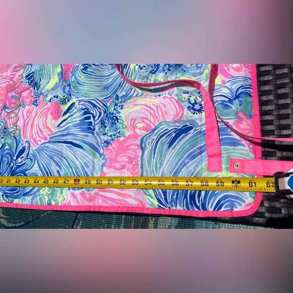 Lilly Pulitzer Beach Mat Splash Into Summer Beach Pool Roll Up Mat Pillow Yoga - Picture 13 of 16